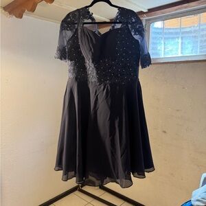 Elegant Black Evening Dress